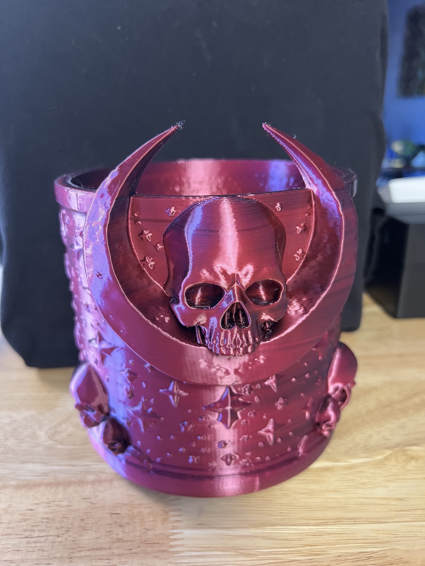 Mortal specimen 01, a custom 3D printed planter
